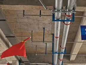 琼海管廊支架的安装方法